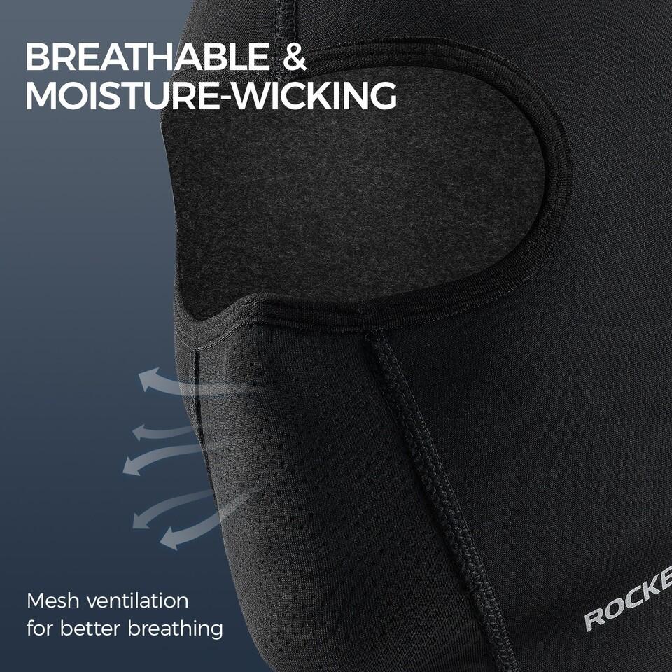 ROCKBROS Sturmhaube Maske Wintermütze Balaclava 2/6