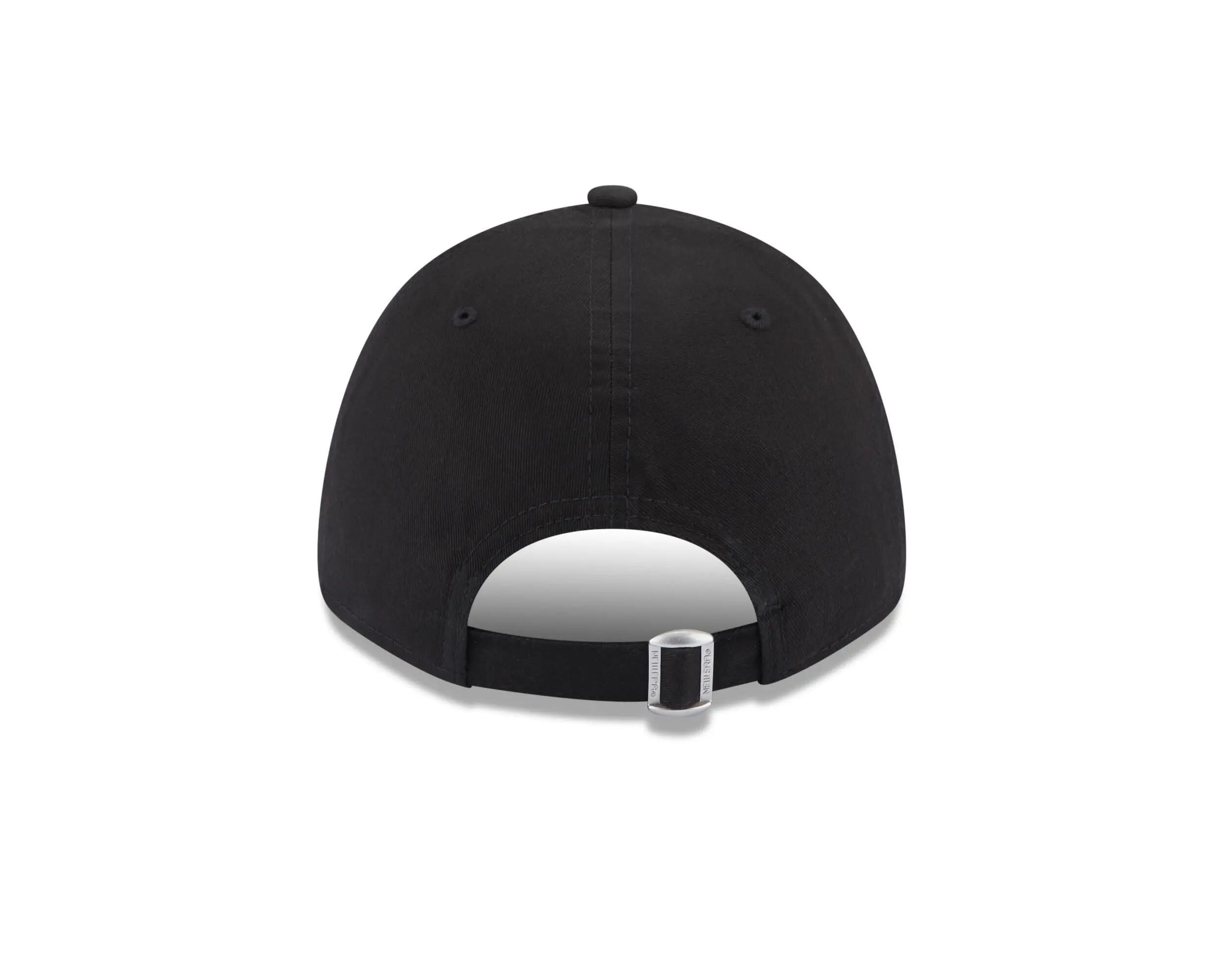 MLB Cap New York Baseball Strapback gebogener Schirm NY-Logo Schwarz Braun 4/5