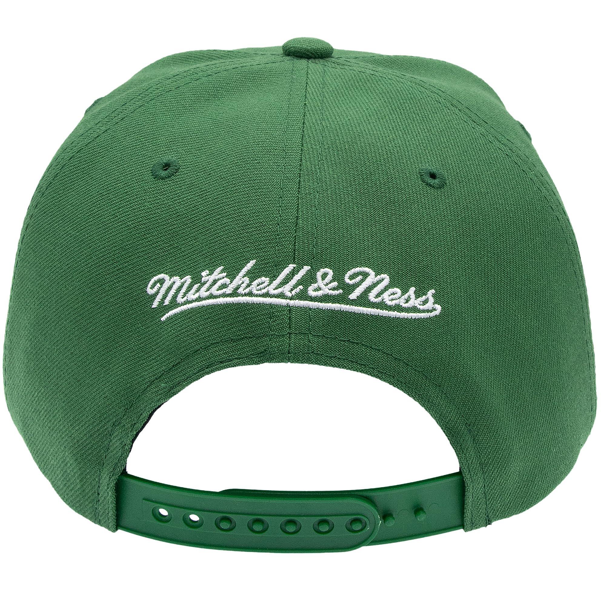 NBA/HWC Champ Stack Casquette de Baseball Snapback - Milwaukee Bucks, Vert 4/5