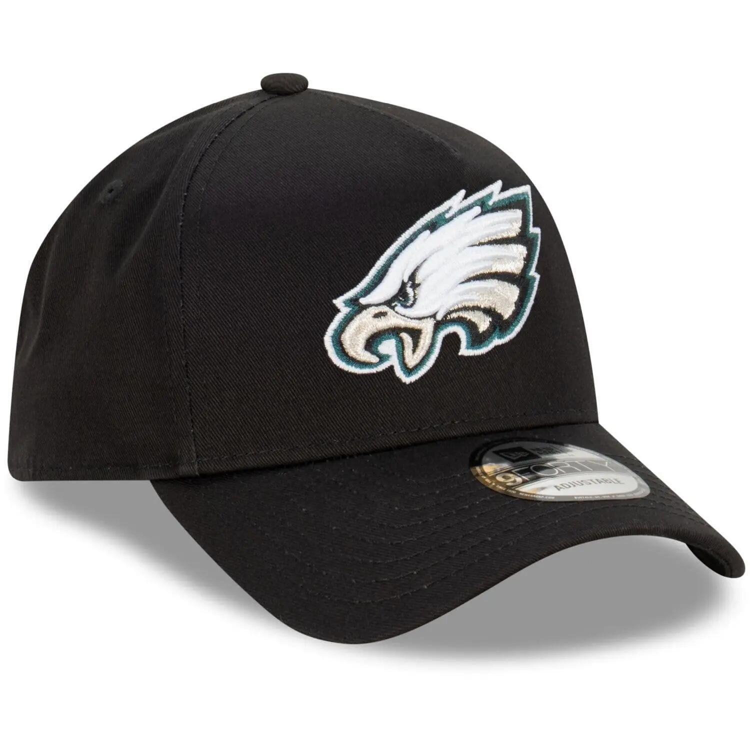 Philadelphia Eagles NFL Evergreen Noir Casquette Réglable du Modèle 9Forty 3/6