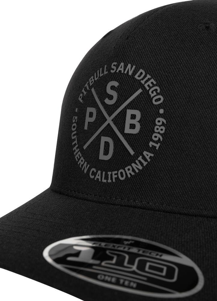 Czapka Snapback PITBULL klasyczna uniwersalna z daszkiem ATHLETIC 4/7