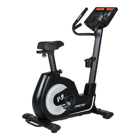 Vélo d'appartement V-9 Pro Series Fitness Tech avec écran tactile HD 15,6 pouces