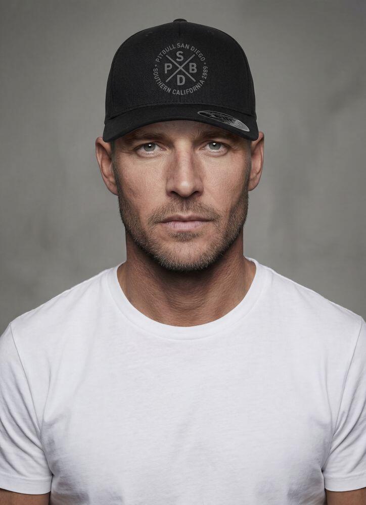 Czapka Snapback PITBULL klasyczna uniwersalna z daszkiem ATHLETIC 2/7