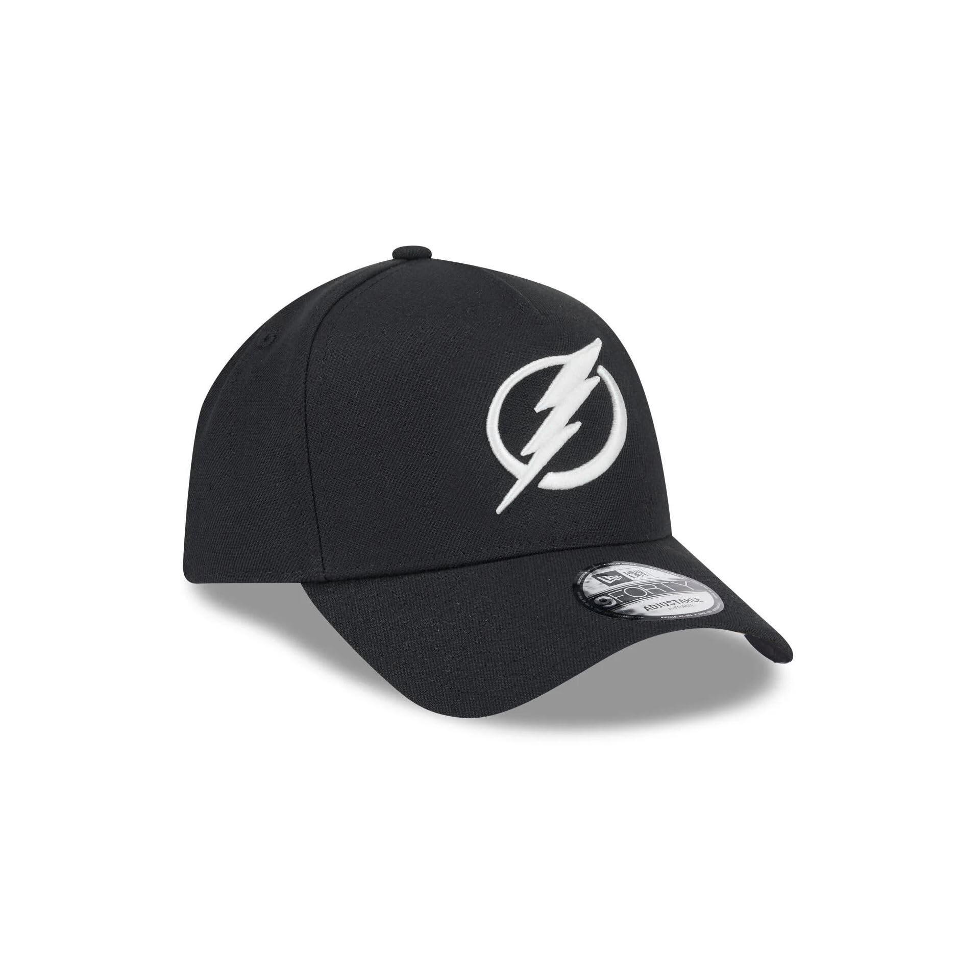 Tampa Bay Lightning NHL Injection Noir Casquette Réglable du Modèle 9Forty 3/6