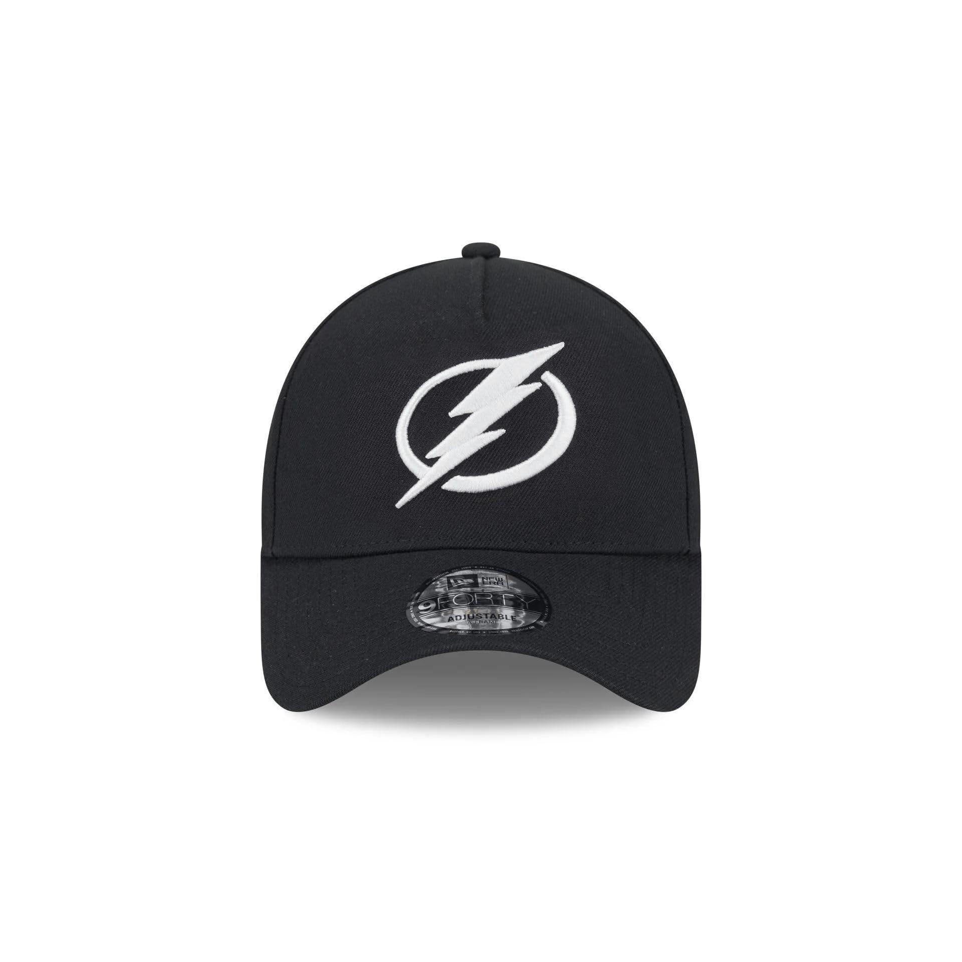 Tampa Bay Lightning NHL Injection Noir Casquette Réglable du Modèle 9Forty 2/6