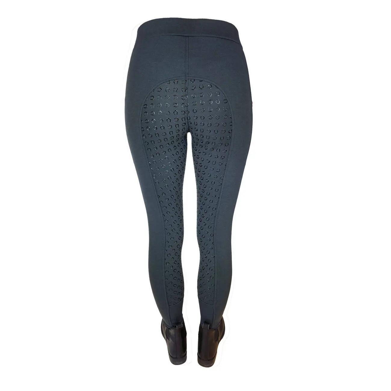 Legging équitation full-grip fille York Margo 2/4