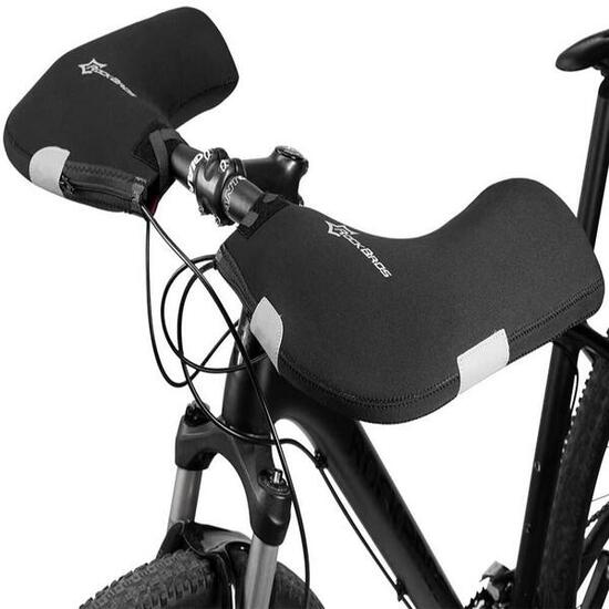 ROCKBROS Fahrrad Lenkerstulpen Größer Winter Lenker Handschuhe