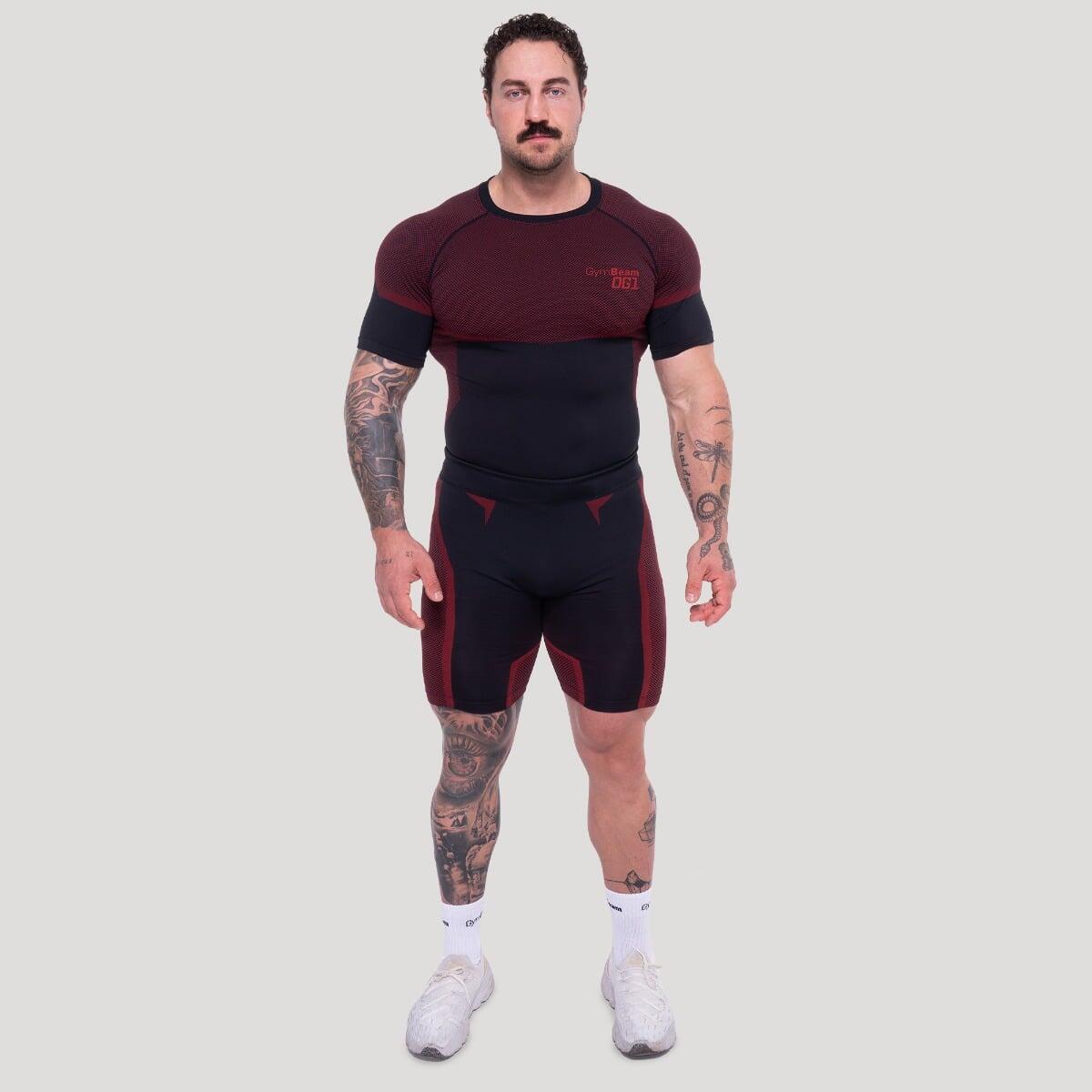Pantaloncini uomo fitness senza cuciture OG1 6/7