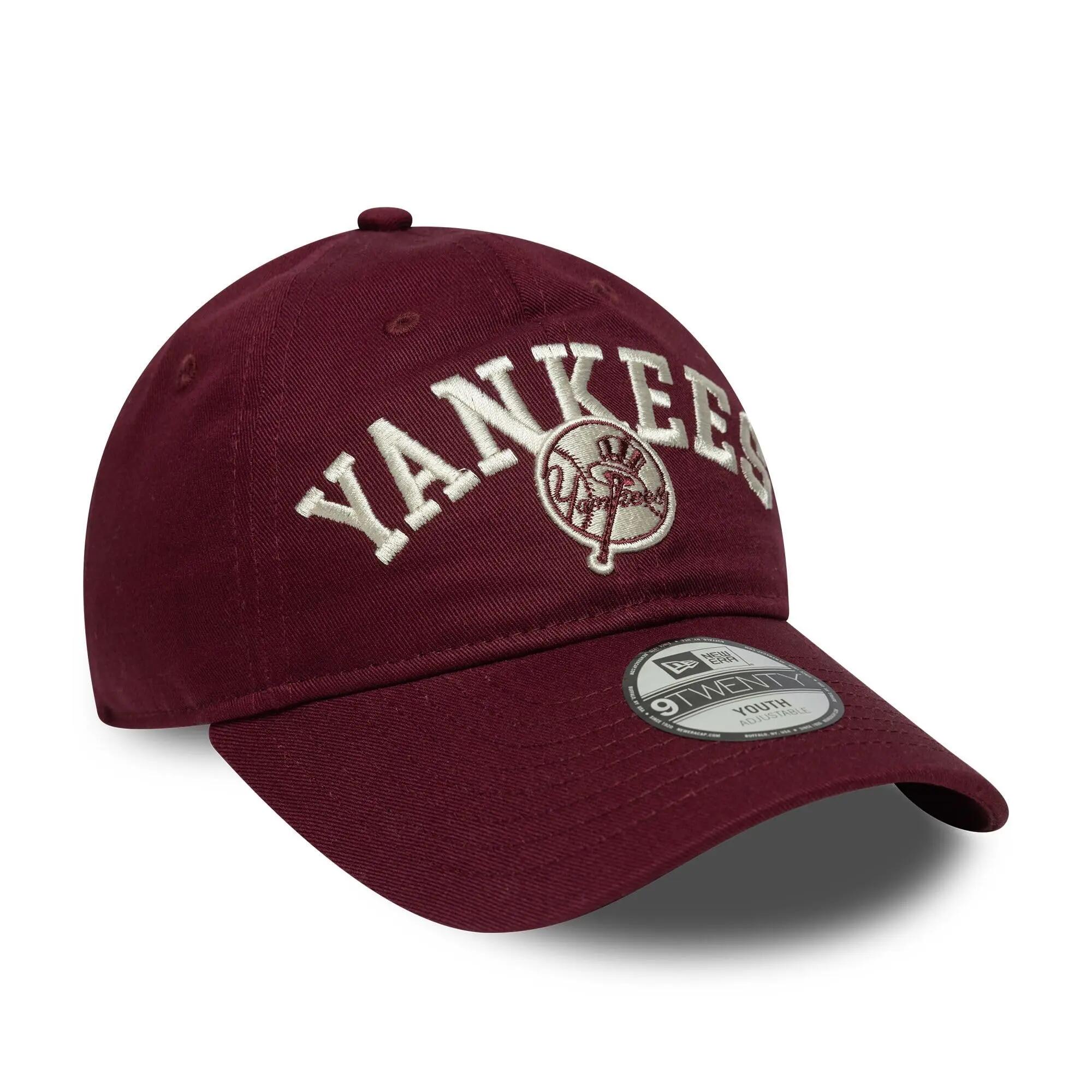 New York MLB College 9Twenty Kids Casquette vin Rouge 3/5