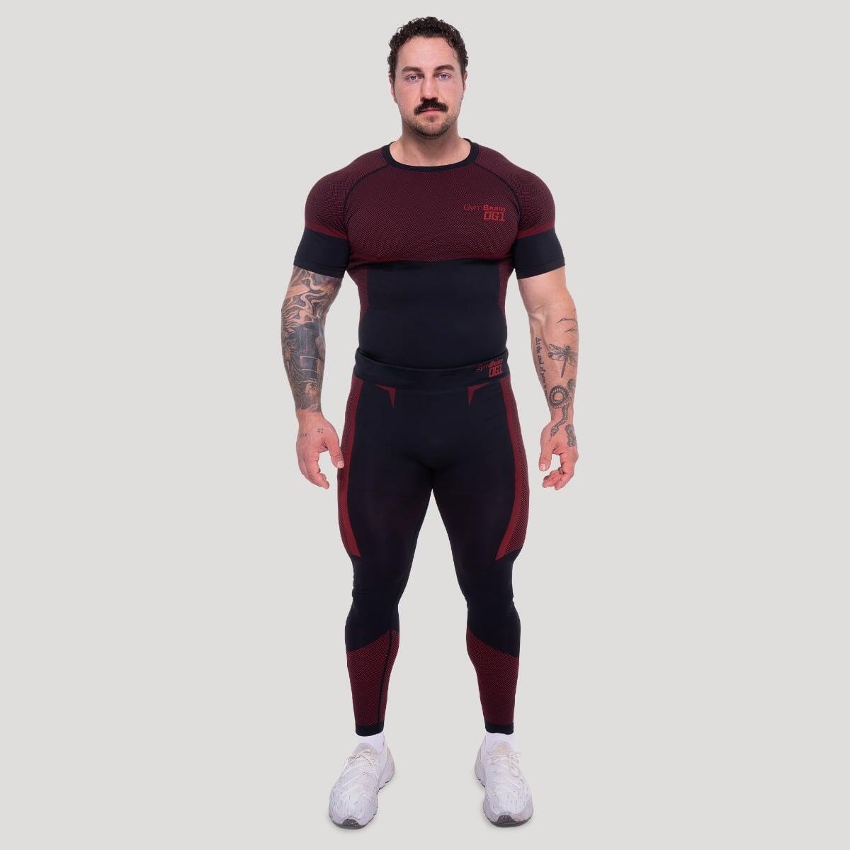 Męskie legginsy fitness bezszwowe OG1 6/7