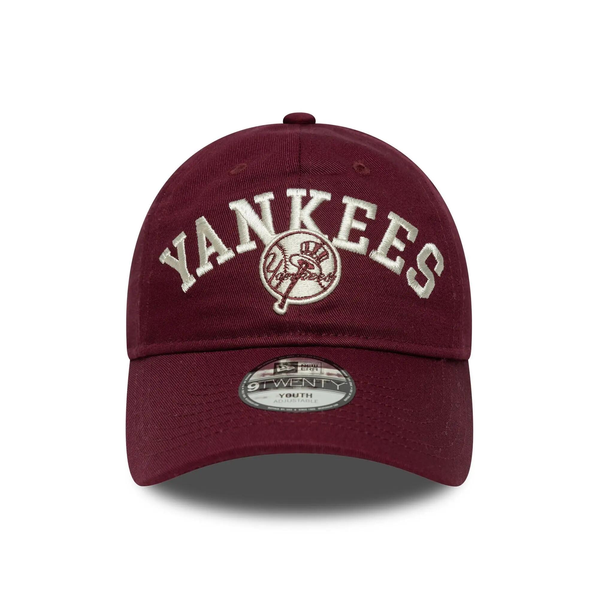 New York MLB College 9Twenty Kids Casquette vin Rouge 2/5