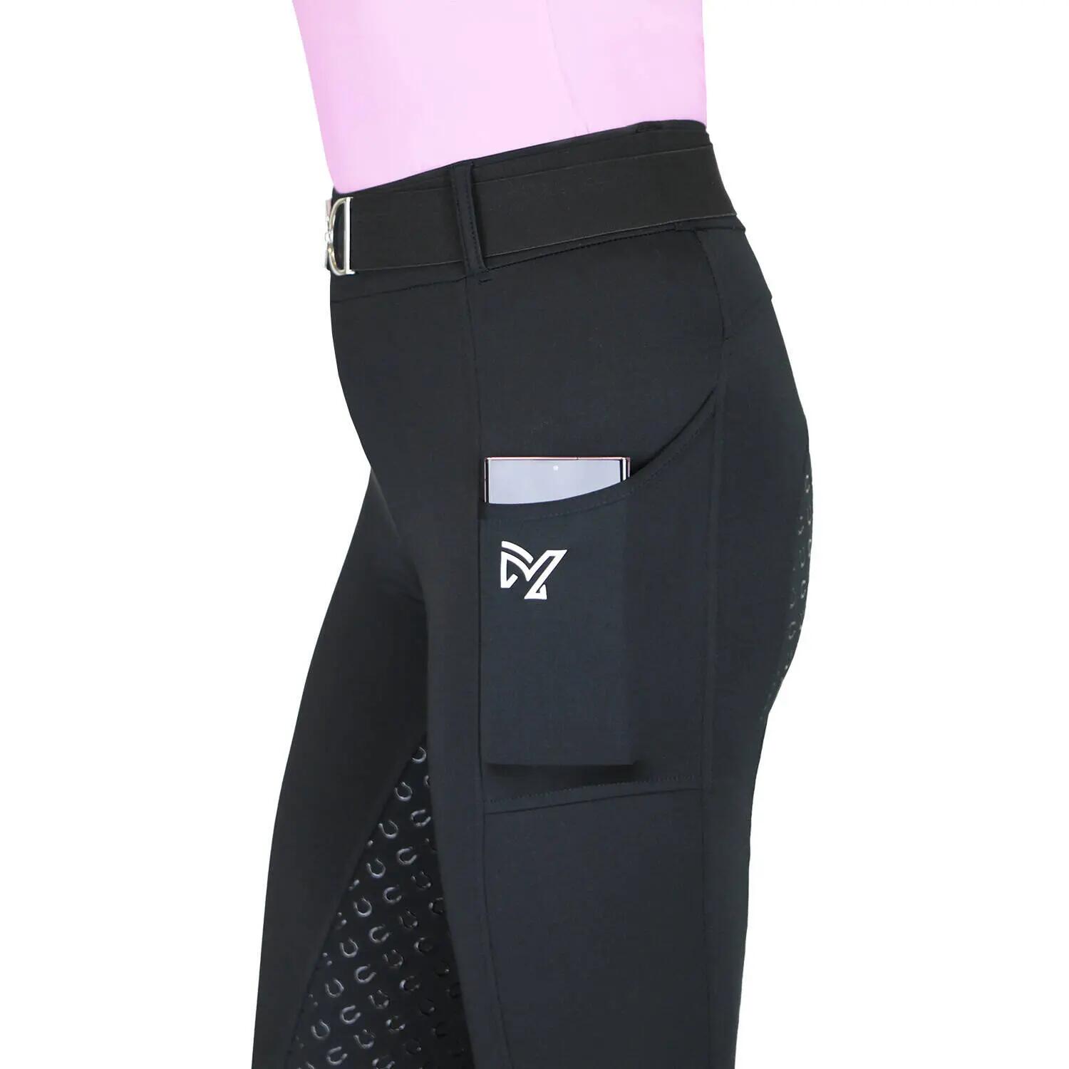 Legging équitation full grip femme York Nova 4/4