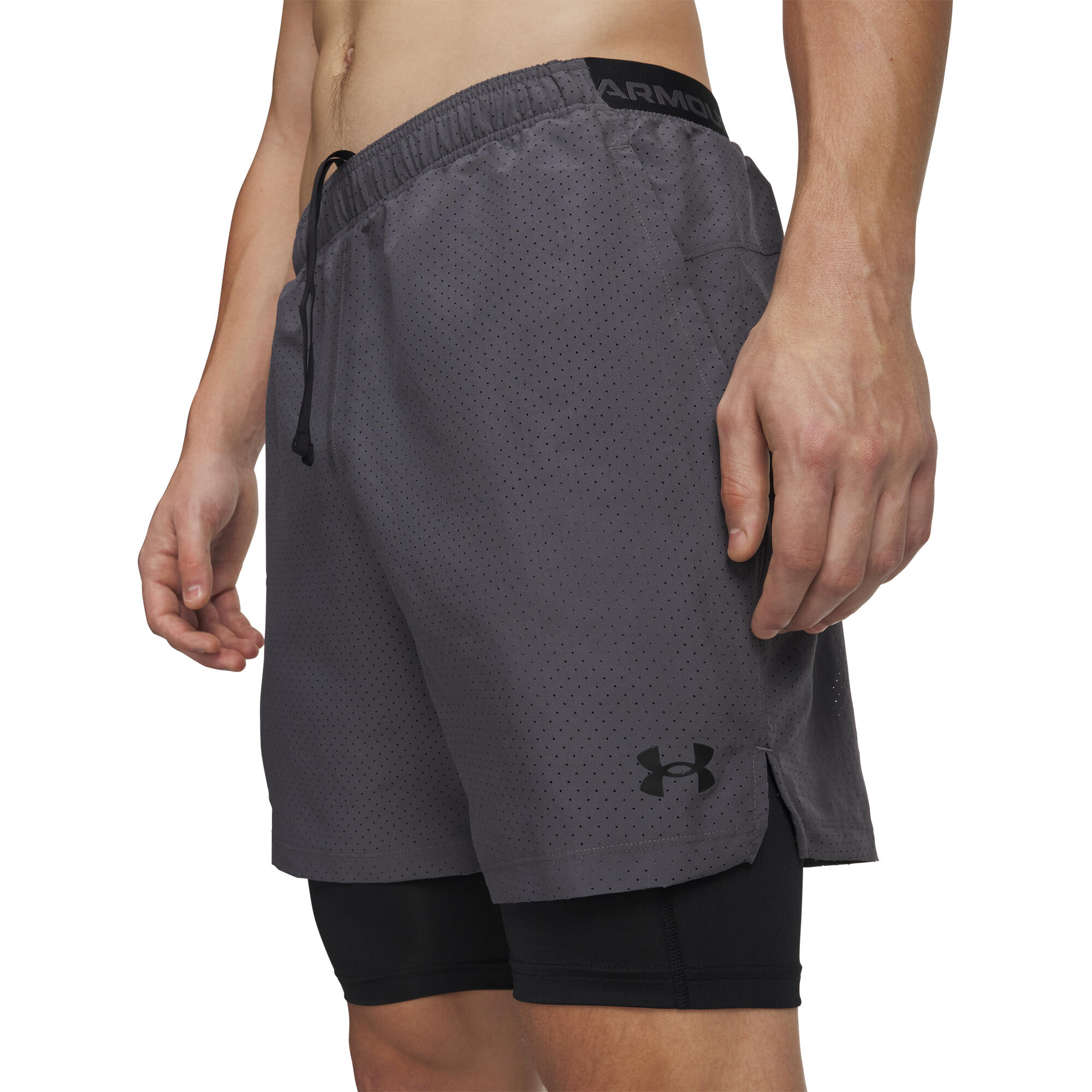 Shorts d'entraînement pour homme Under Armour Vanish Woven 2.0 2IN1 10/10
