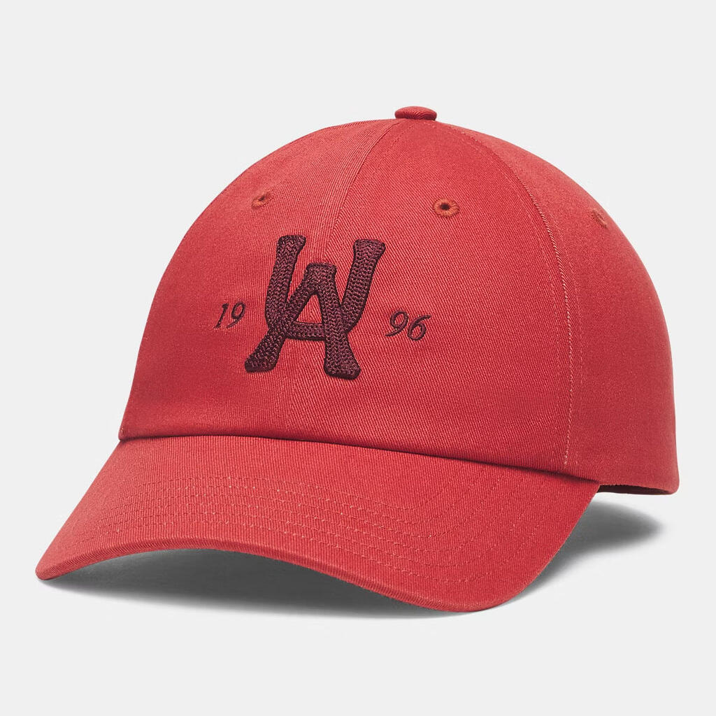 UA Essential Low Adjustable Cap Unisex Vintage Red