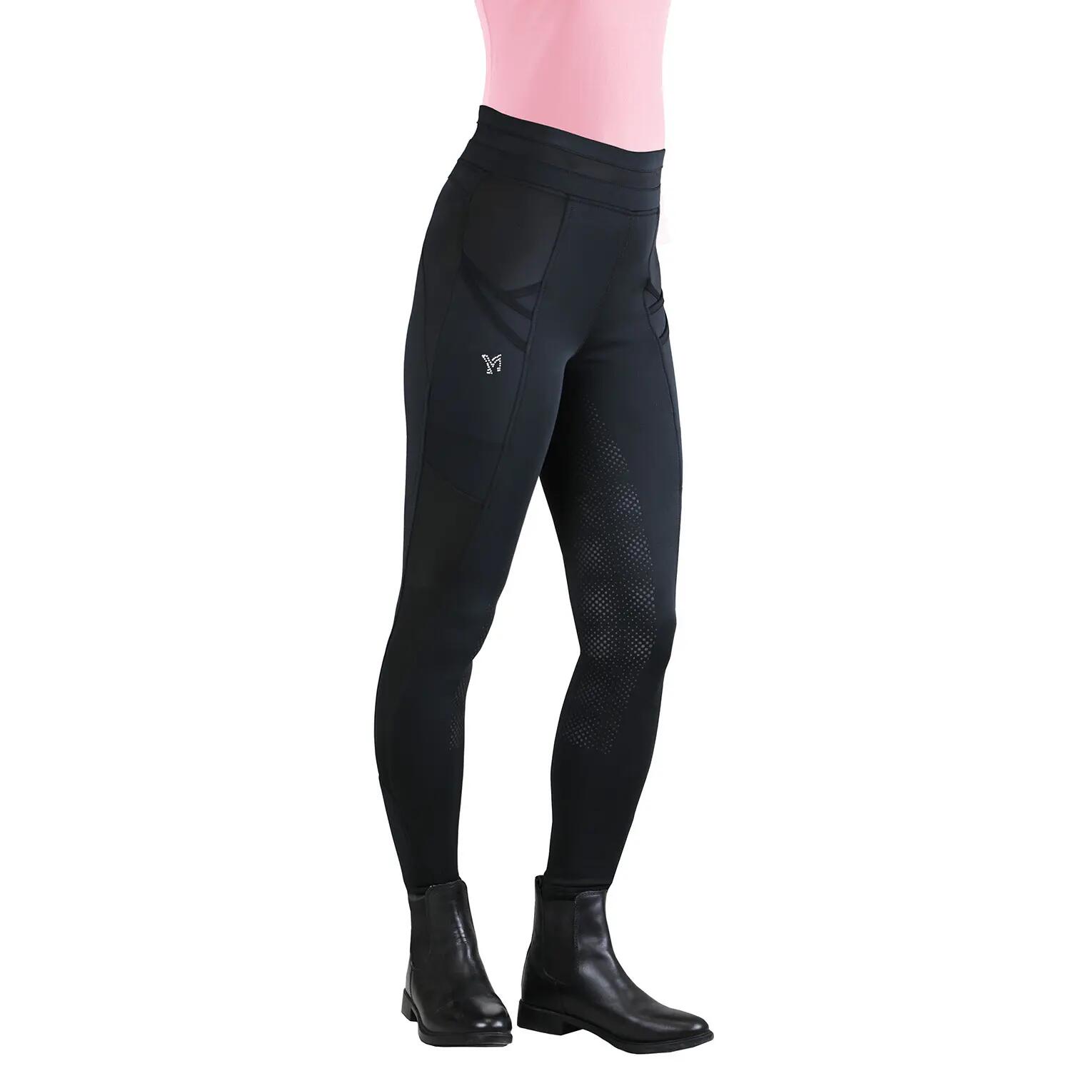 Legging équitation full-grip femme York Alica 1/5