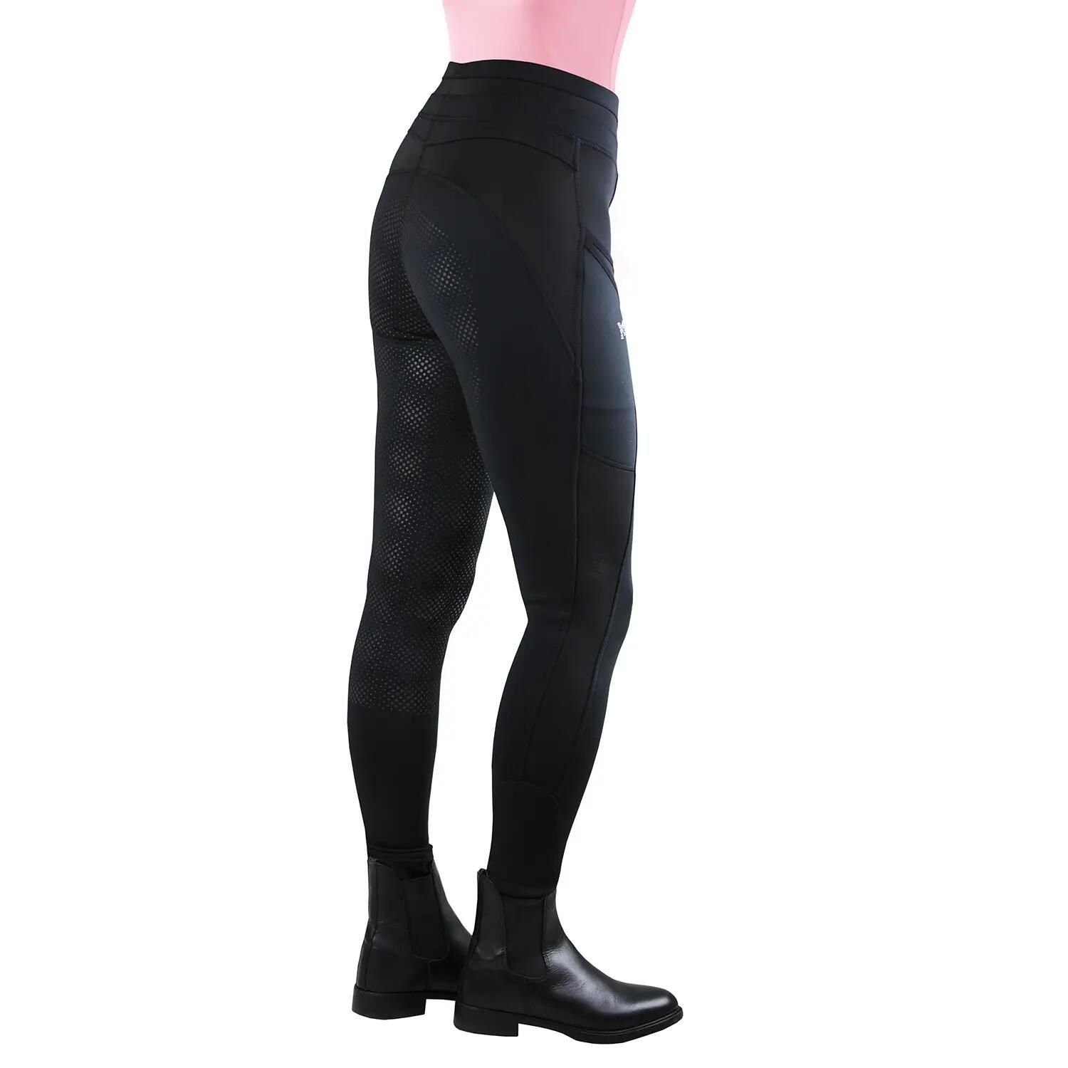 Legging équitation full-grip femme York Alica 3/5