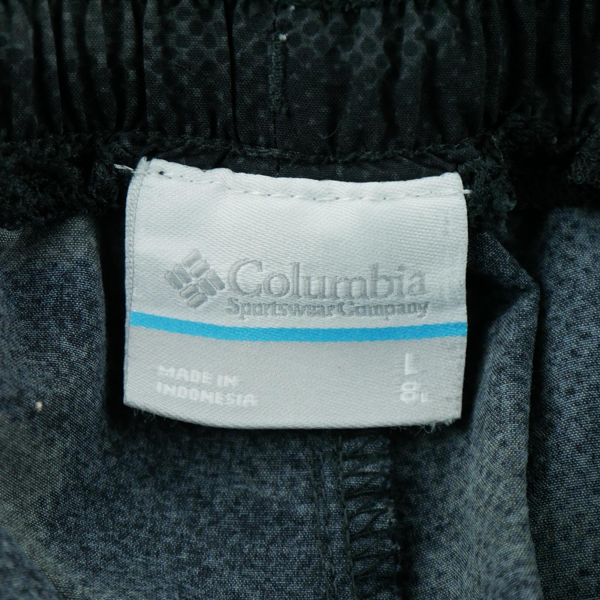 Segunda Vida - Short hombre Negro Columbia - Muy Bueno 6/6