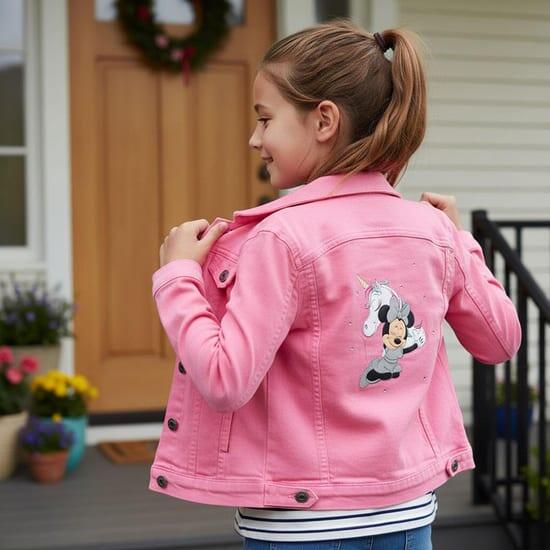 Veste enfant Minnie Mouse Rose 7/7