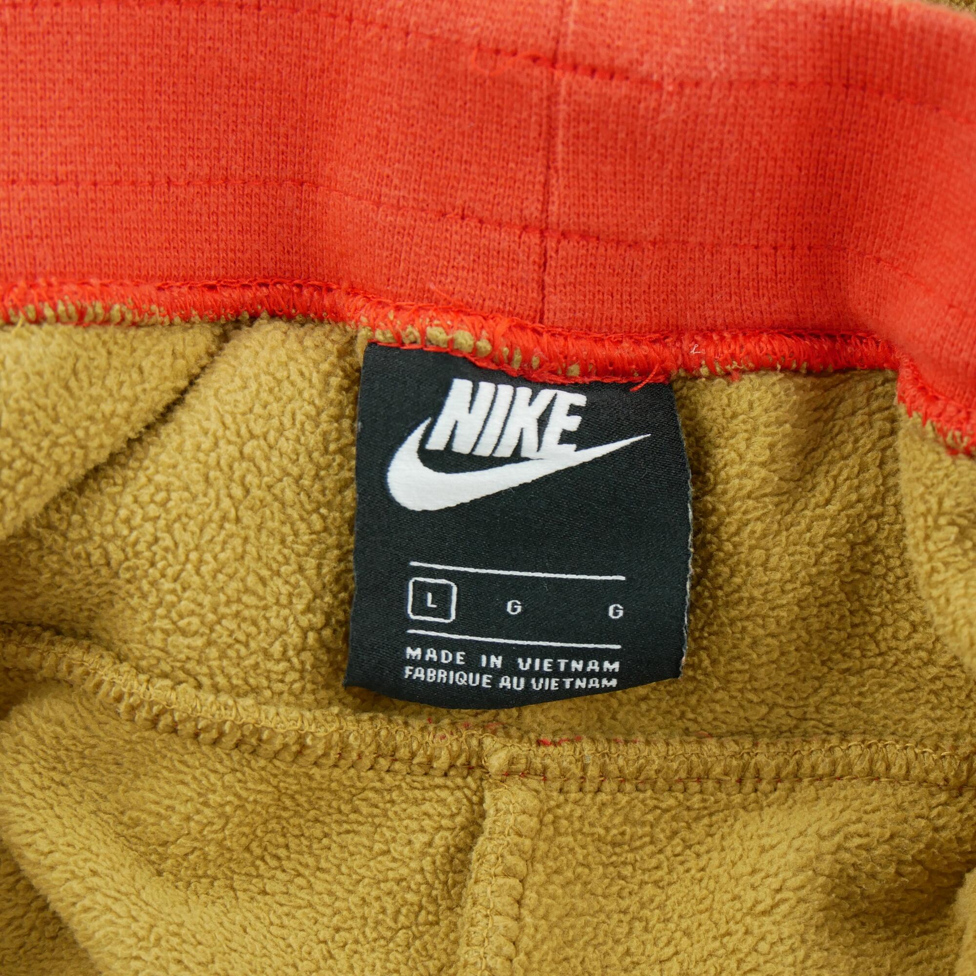 Second hand - Pantaloni jogging uomo Nike in pile marrone - Stato eccellente 6/6