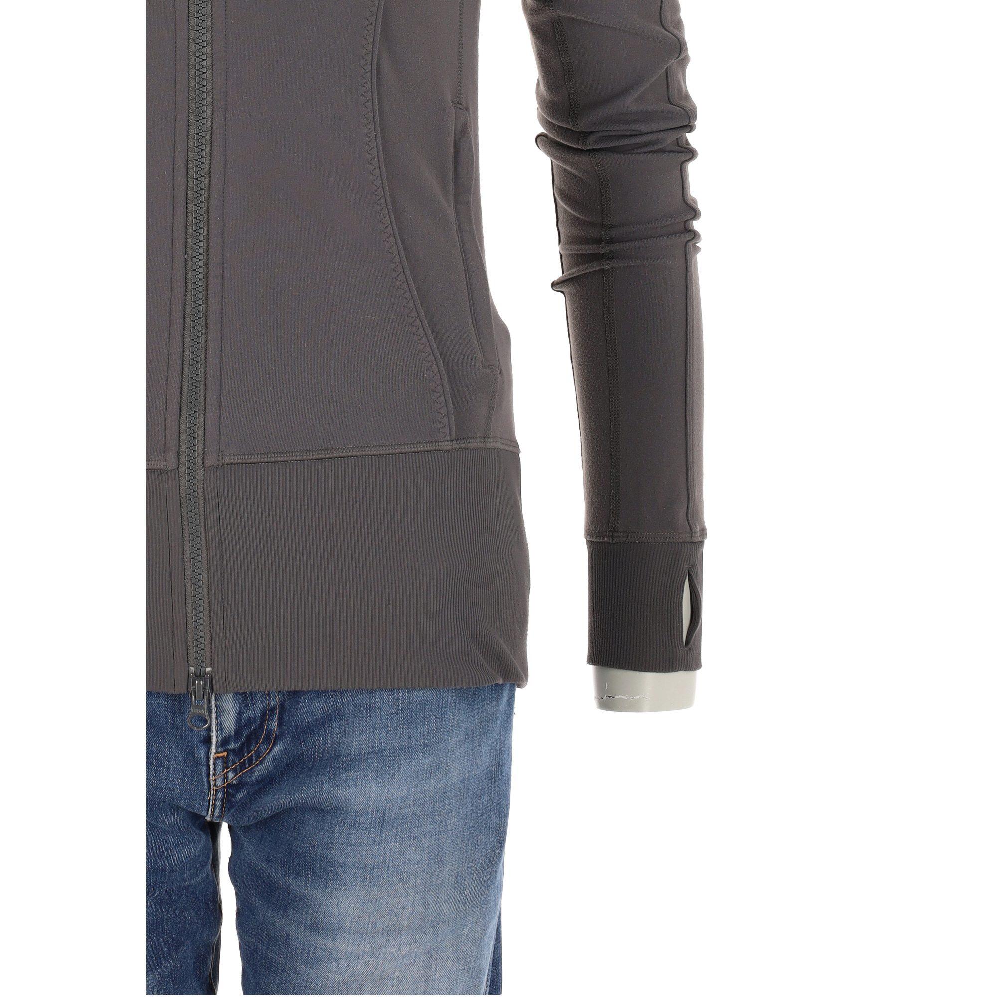Second hand - Lululemon Giacca Donna Micro-Rib Grigia - Stato eccellente 7/7