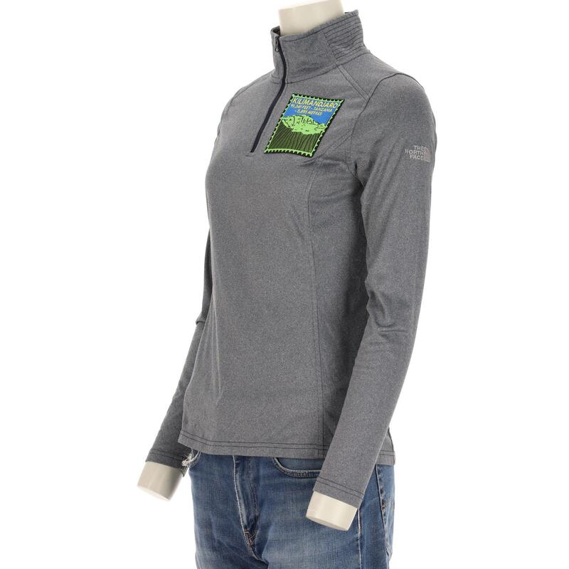 Second life - Pulover fleece femei The North Face gri - Ca nou