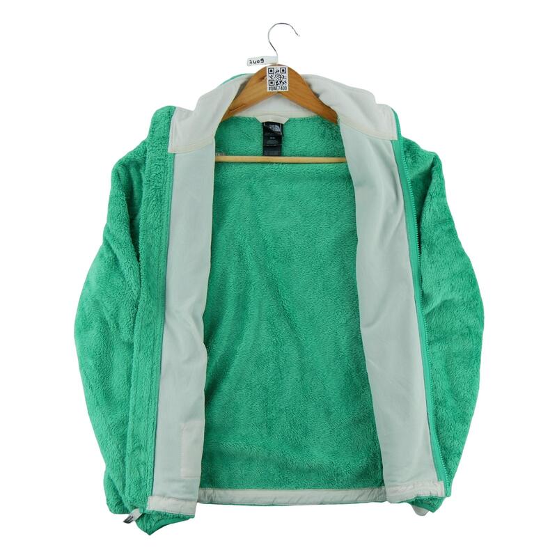 Second life - Jachetă fleece femei Osito The North Face verde - Ca nou
