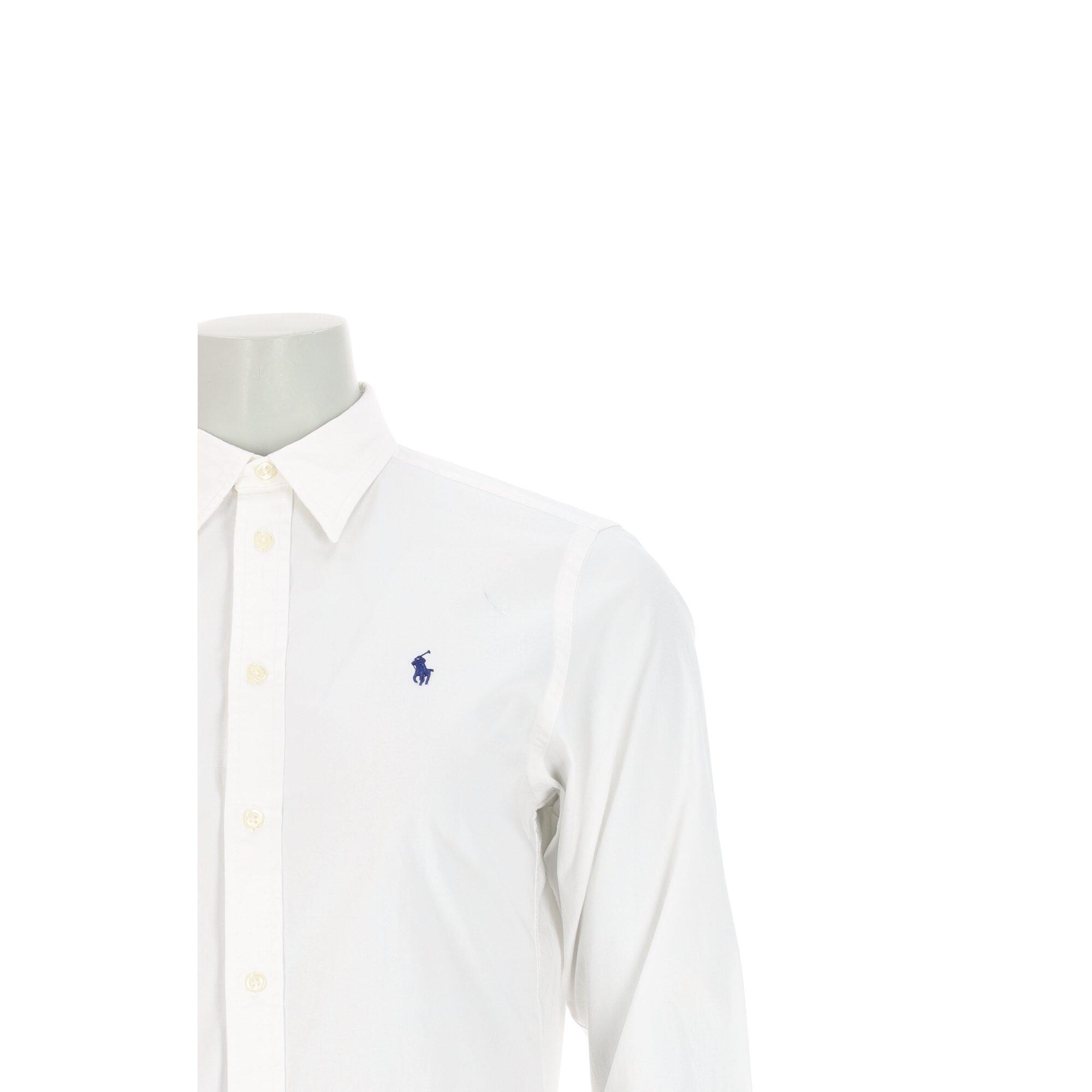 Segunda vida - Camisa clássica feminina branca - Como novo 6/7