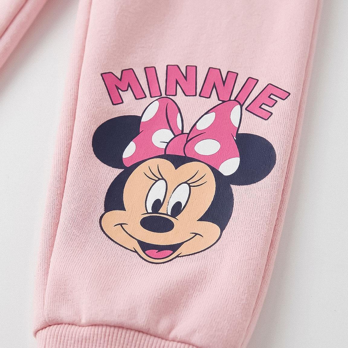 Pantalon long enfant Minnie en French Terry 2 pièces 5/7