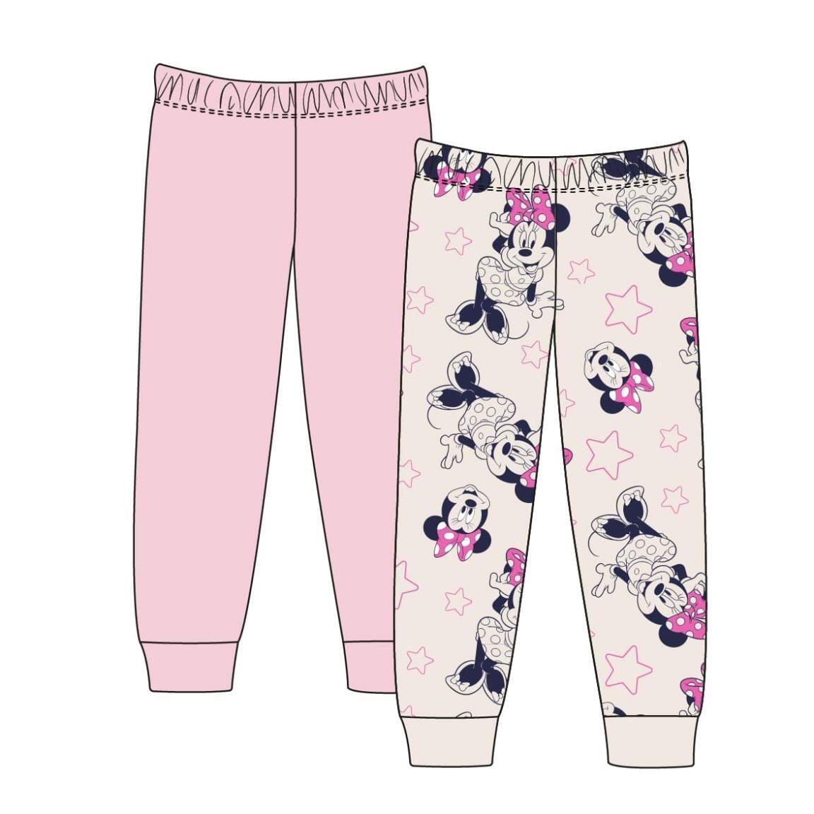 Pantalon long enfant Minnie en French Terry 2 pièces 4/7