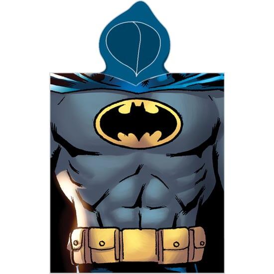 Poncho serviette Batman en microfibre à capuche enfant