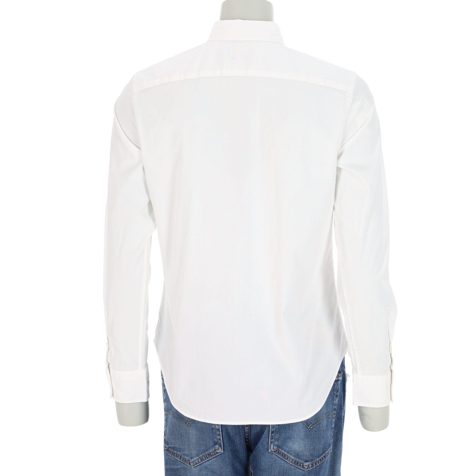 Segunda vida - Camisa clássica feminina branca - Como novo 2/7