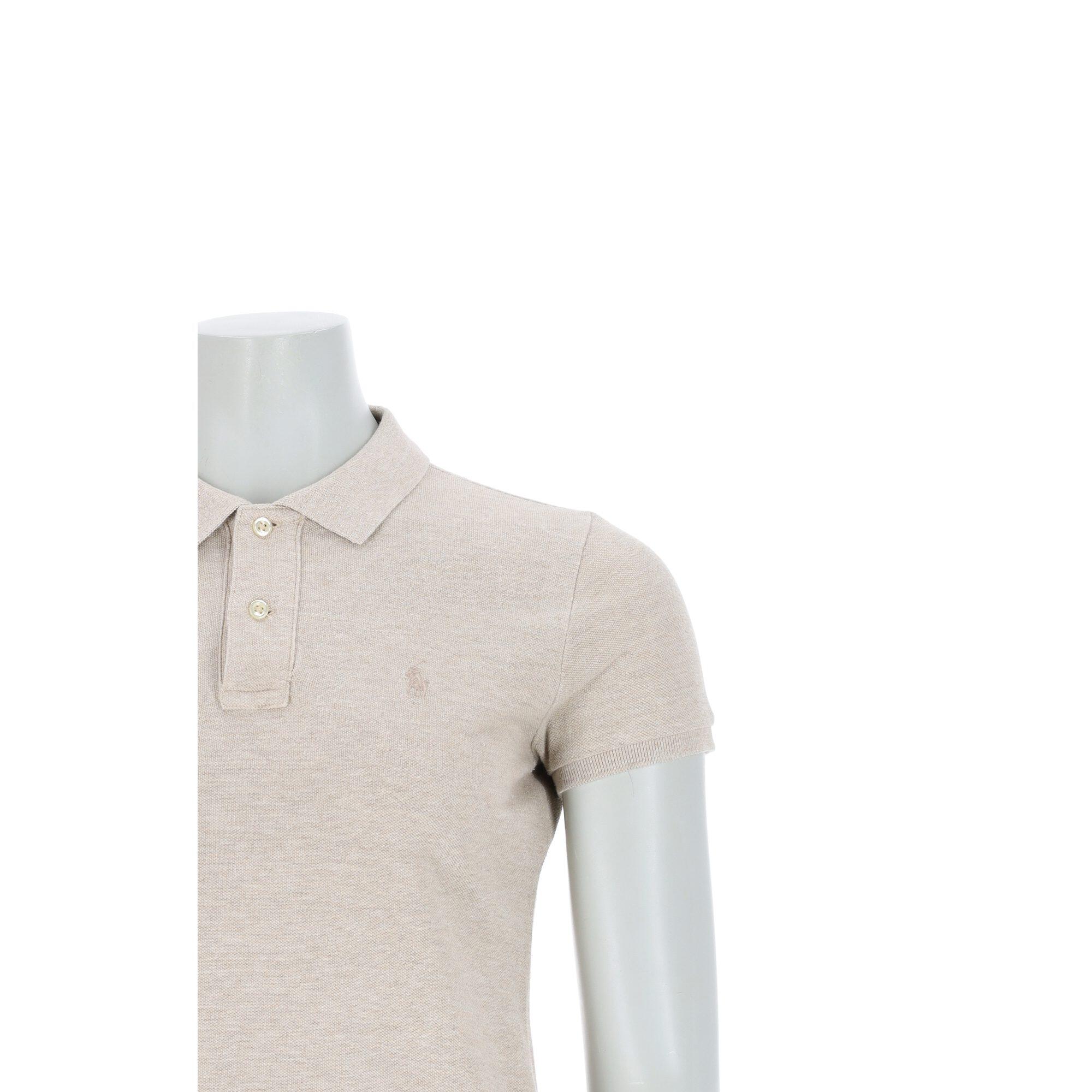 Seconde vie - Polo manches courtes Femme  Beige - Très bon état 6/7