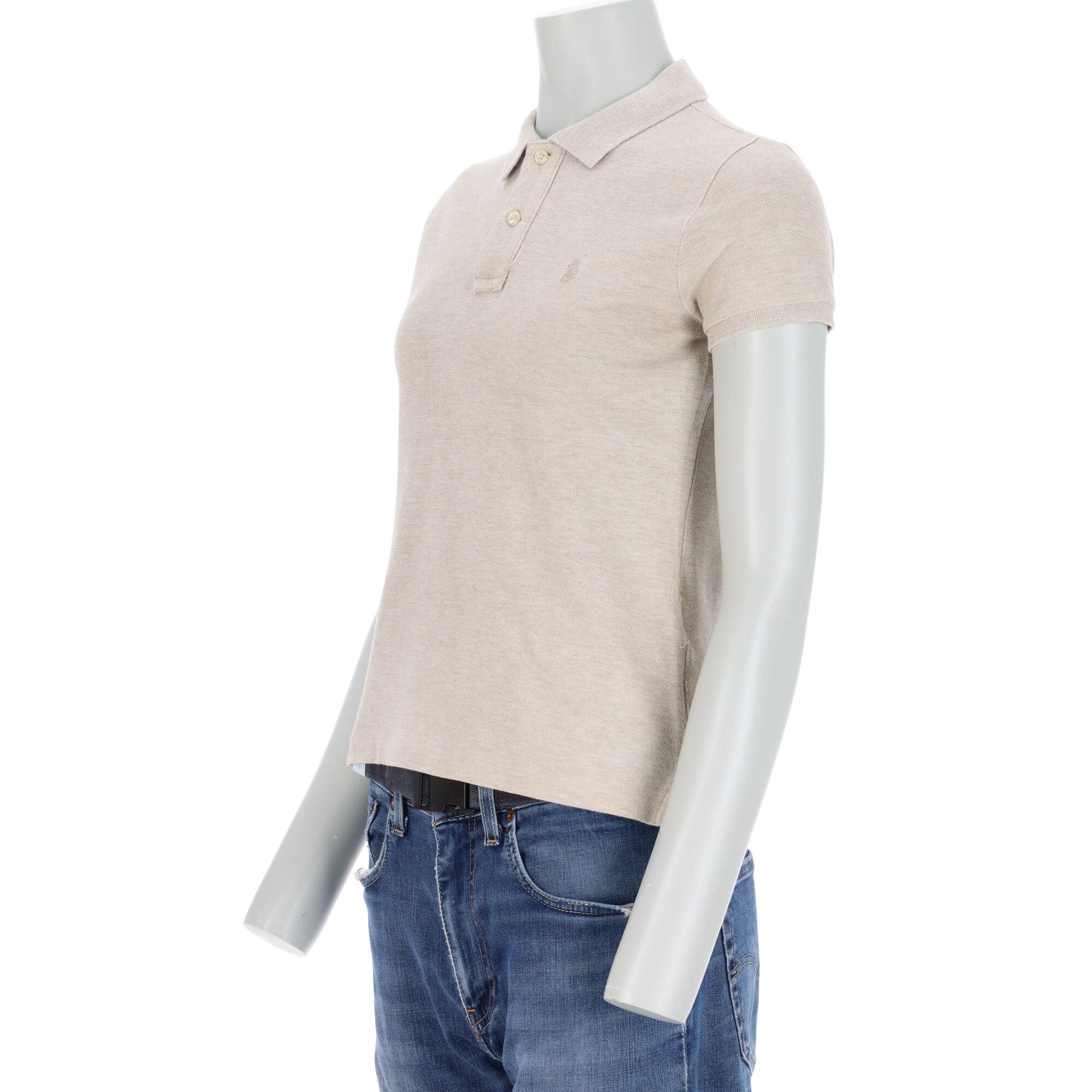 Seconde vie - Polo manches courtes Femme  Beige - Très bon état 4/7