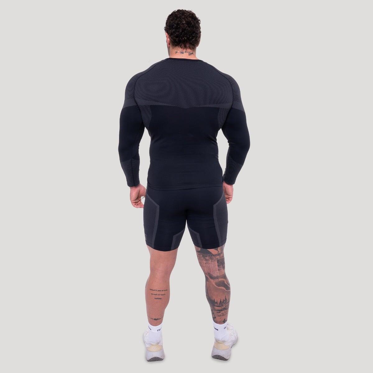 Maglia uomo fitness a maniche lunghe senza cuciture OG1 6/7