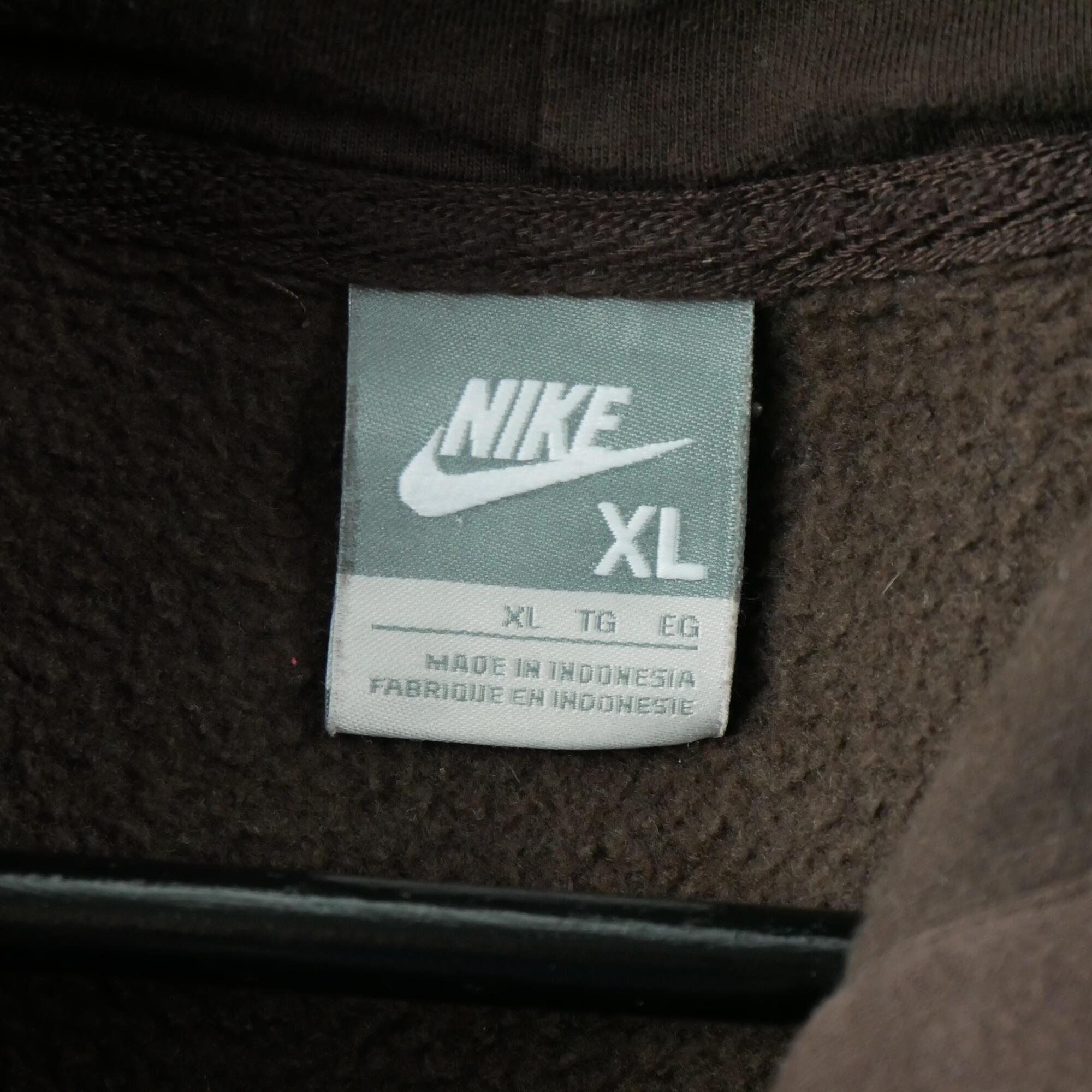 Second hand - Felpa con cappuccio uomo vintage Nike - Stato molto buono 5/5