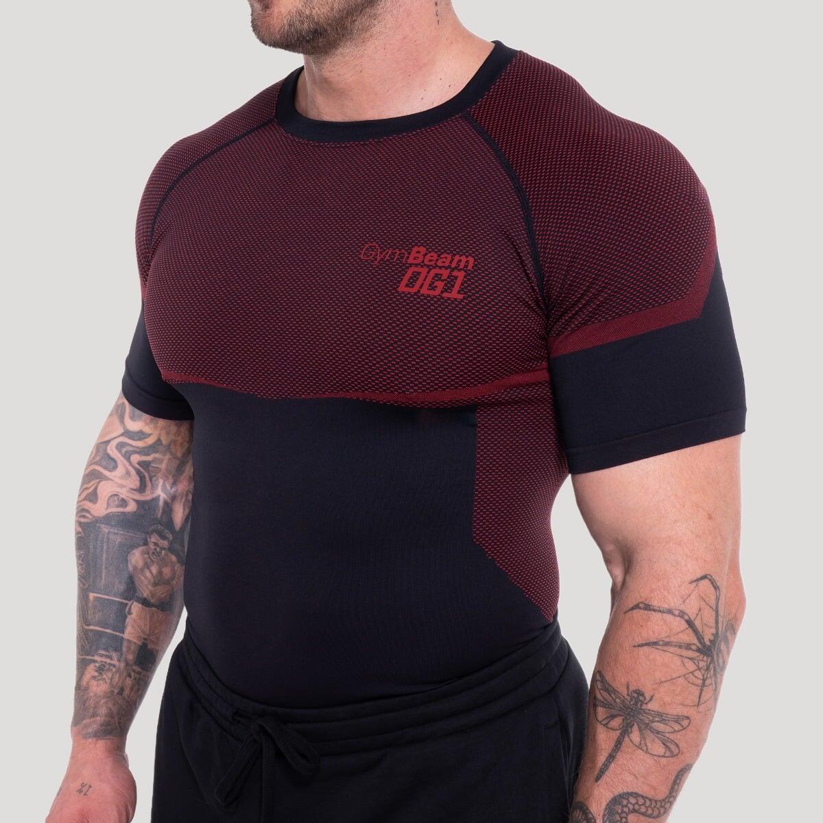 Męska koszulka fitness bezszwowa OG1 3/7