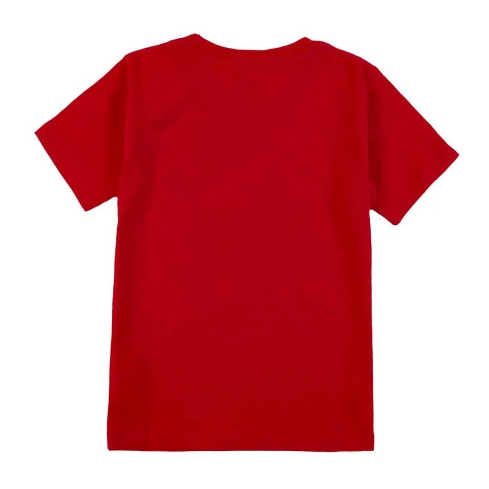 Camiseta de Manga Corta Mickey Mouse Basic Roja Niño 2/2