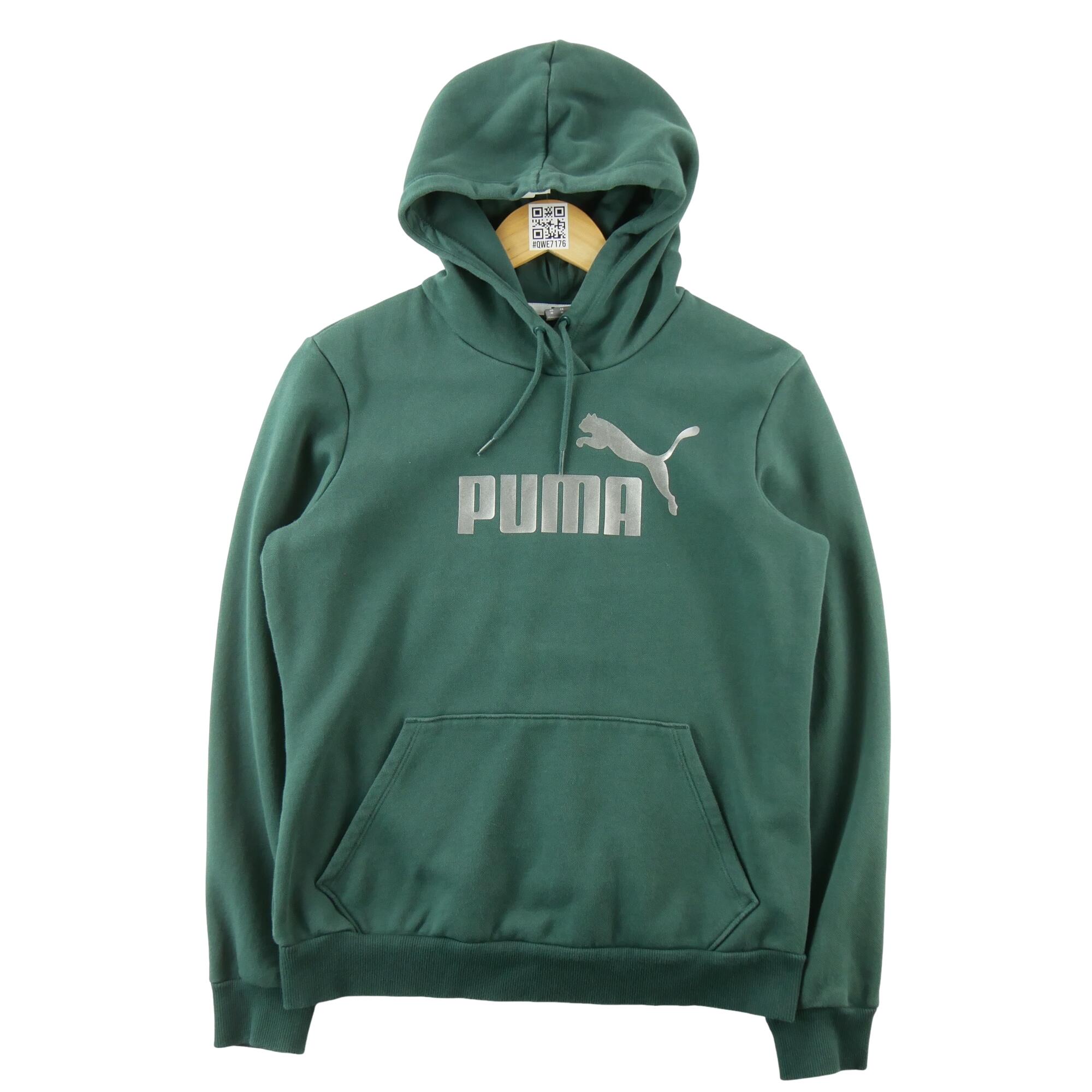 Second life - Hanorac cu glugă damă Puma verde - Ca nou