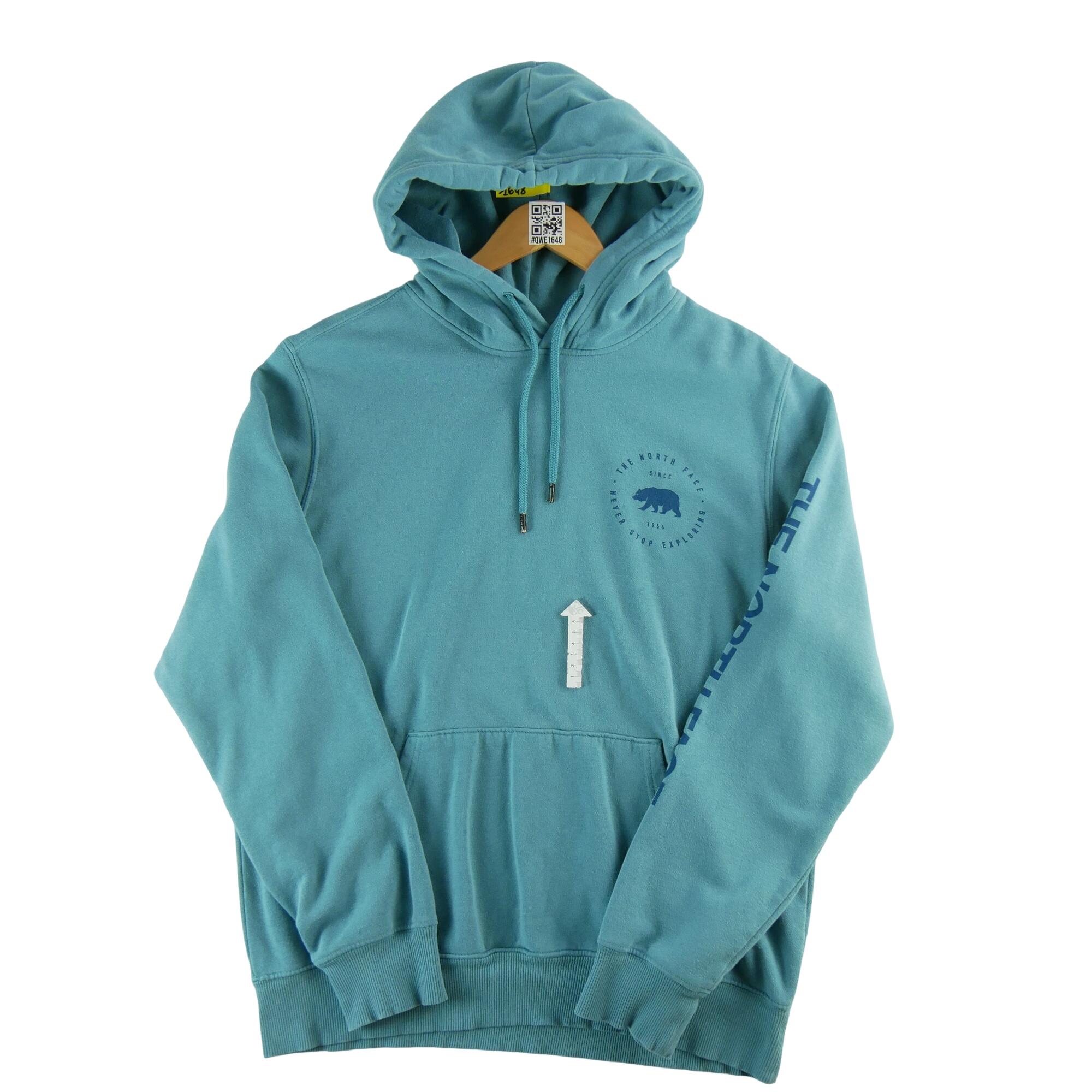 Second hand - Felpa con cappuccio uomo blu - Stato buono 5/7