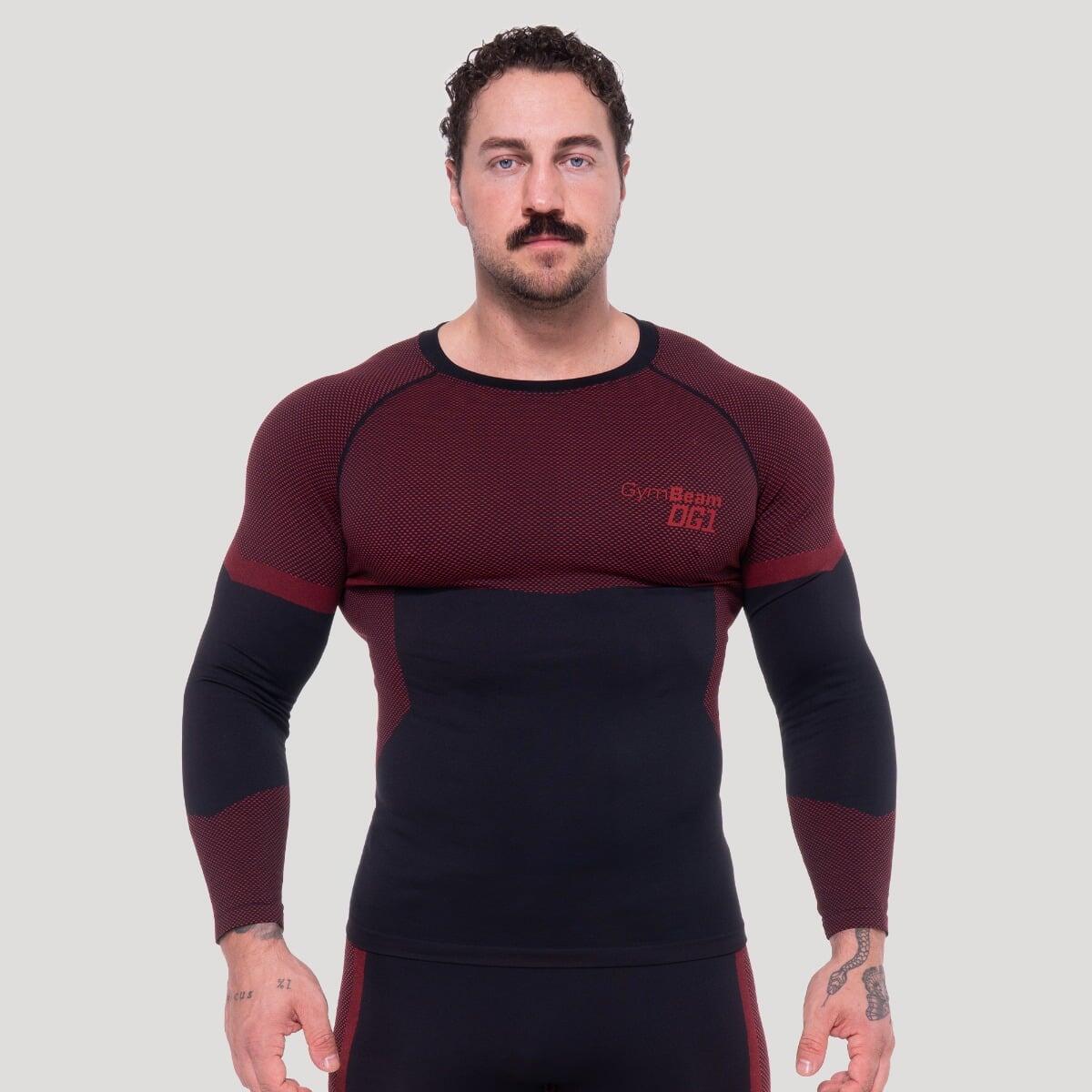 Męska koszulka fitness z długim rękawem bezszwowa OG1