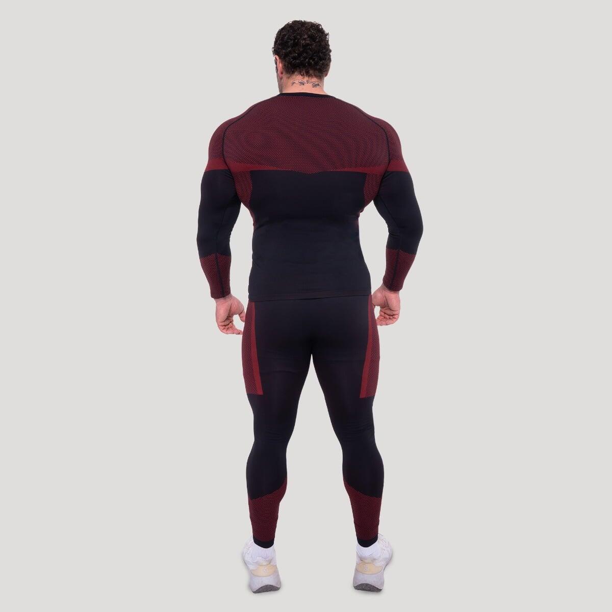 Maglia uomo fitness a maniche lunghe senza cuciture OG1 5/6