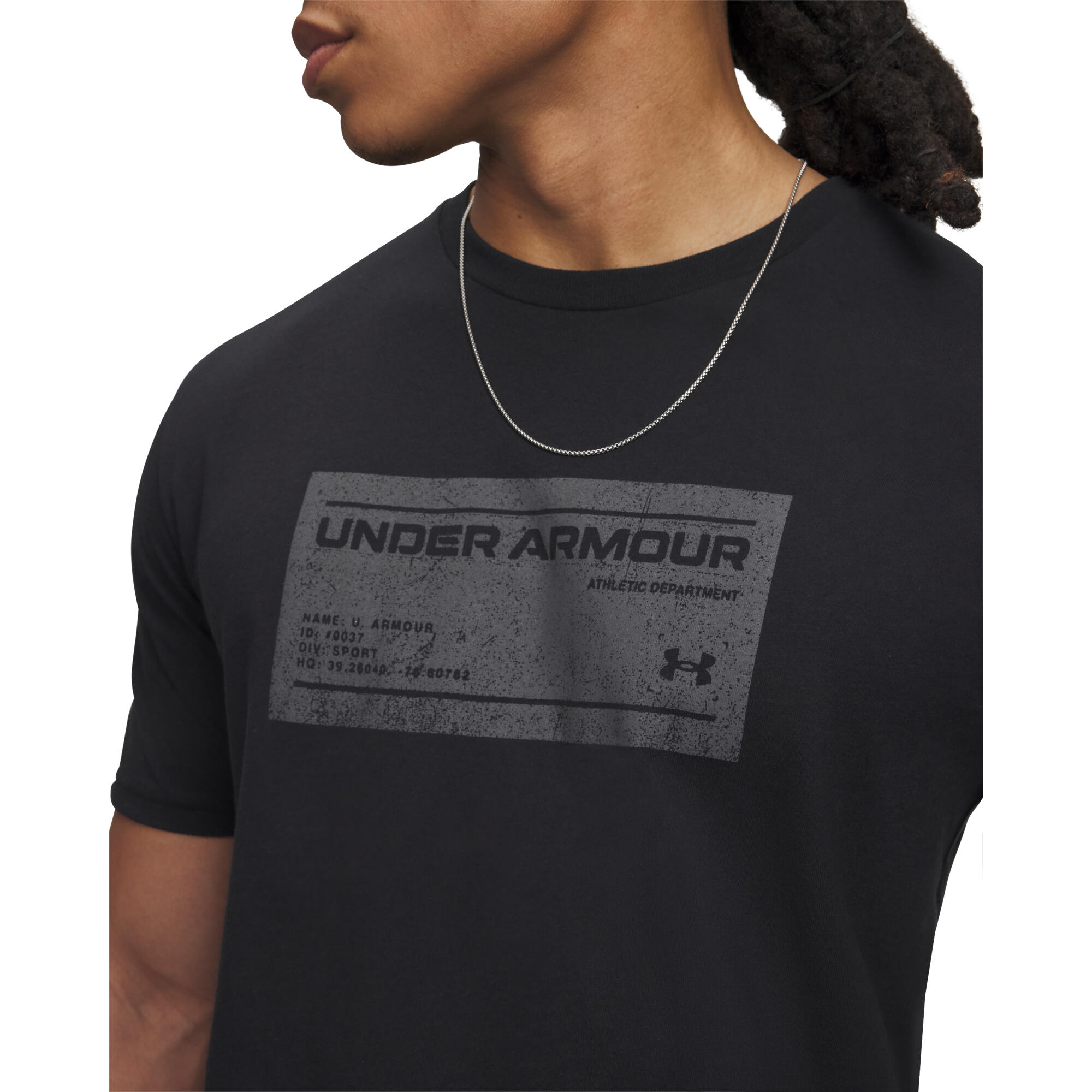 Camiseta Under Armour Hombre Box Wordmark Label SS 6017350 2/4