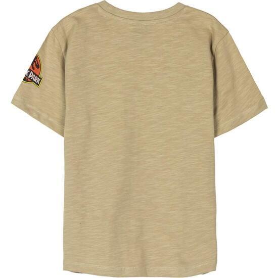 T-shirt enfant Manches Courtes Jurassic Park Marron 2/6