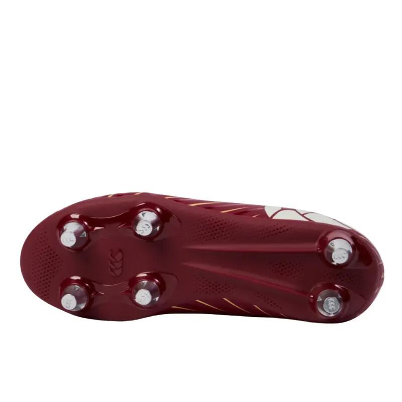 Crampons Canterbury Speed Falcon SG Junior Rouge bordeaux 3/5