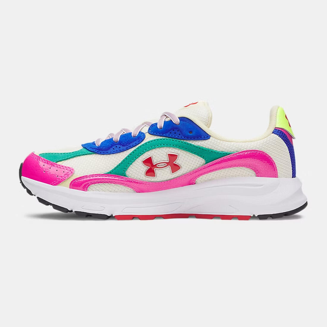 Chaussures de sport UA Tech Runner Fresh Set Blanc et multicolore 3/5