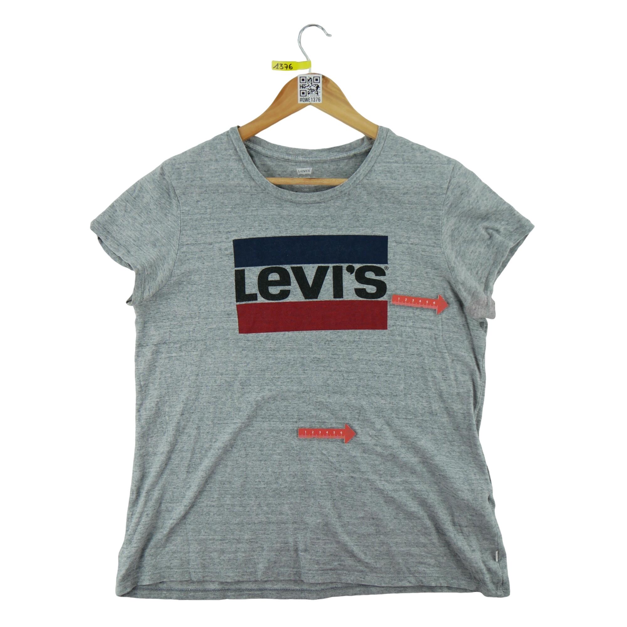 Segunda Vida - Camiseta de mujer mangas cortas Levi Strauss - Bueno 4/7