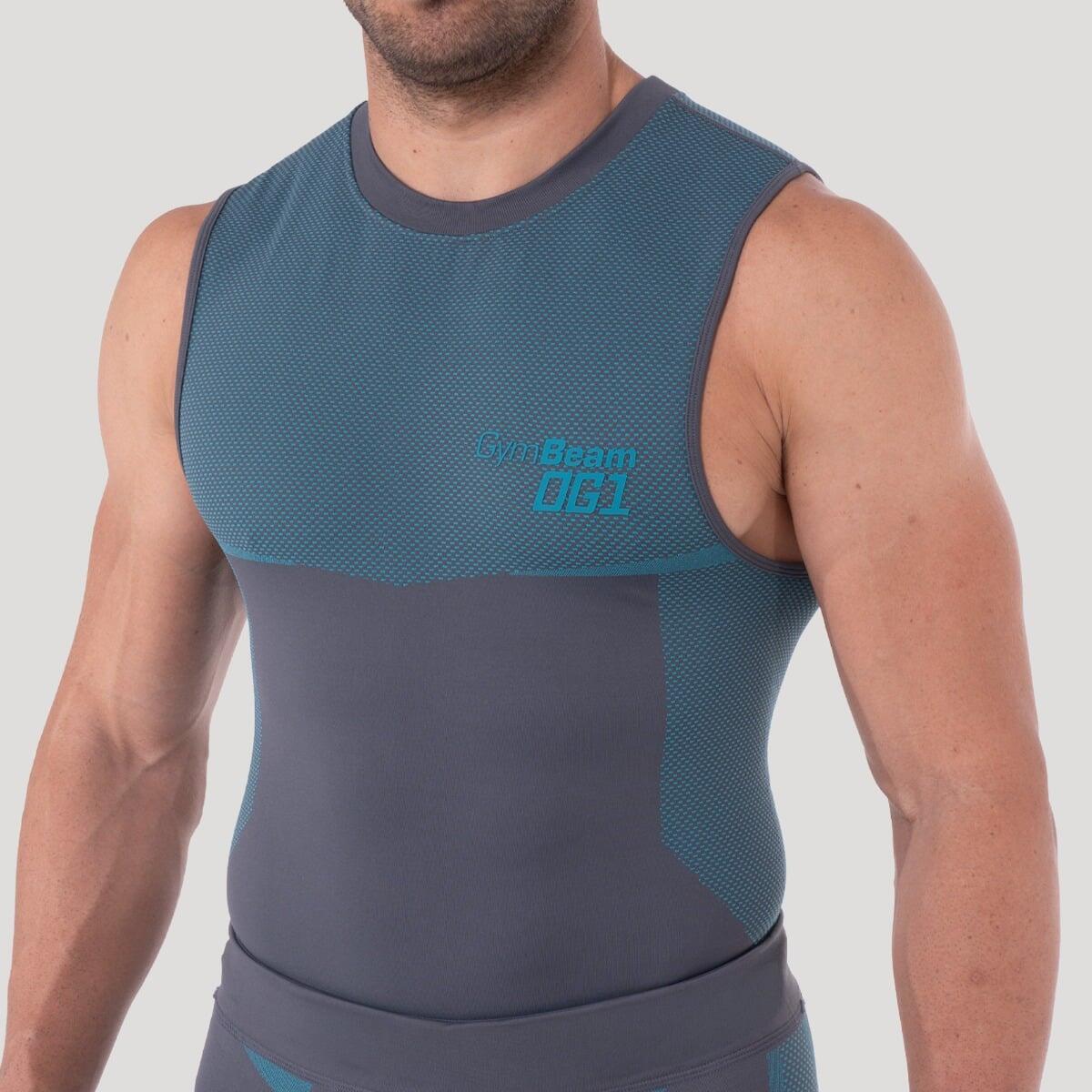 Męski top fitness bezszwowy OG1 2/7