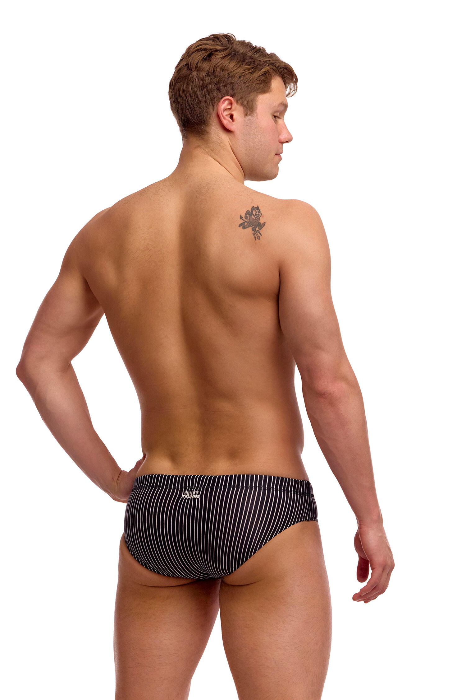 Kąpielówki męskie Funky Trunks Pin Stripe - slipy 7/7