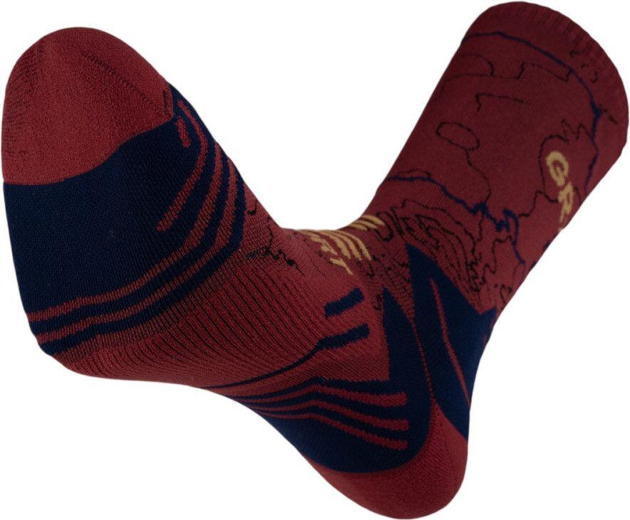 Calcetines BV Sport Trek Collector GR75 Altos Rojo/Azul 3/3