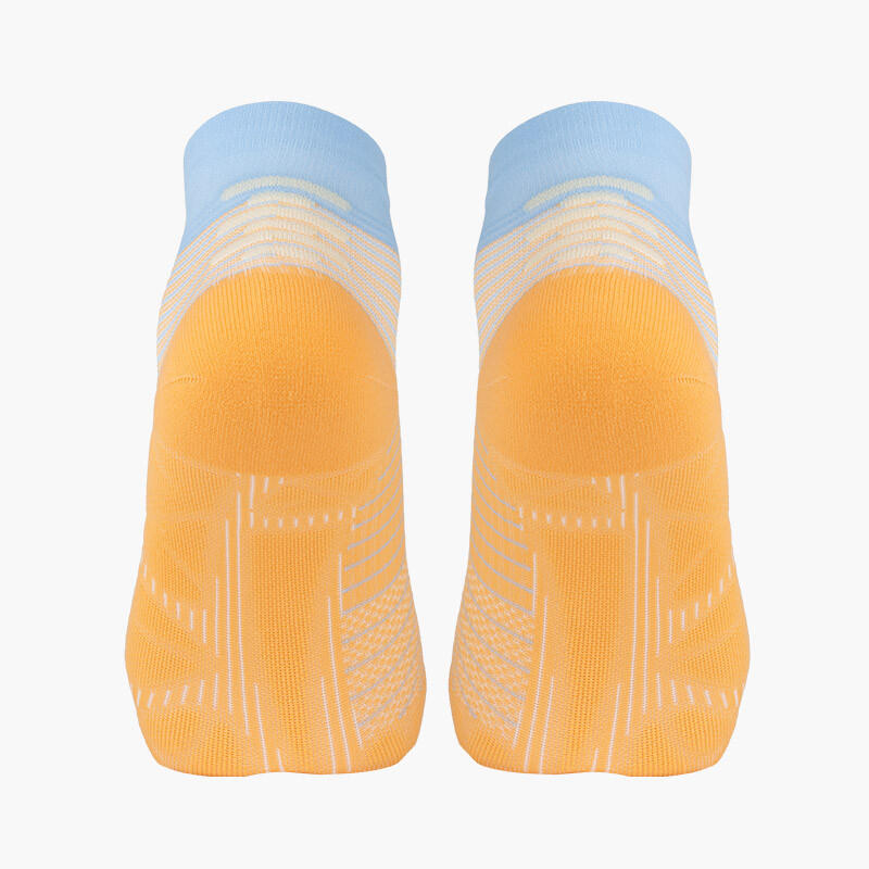 Chaussettes RUN MARATHON Low Orange/Ciel 2/3